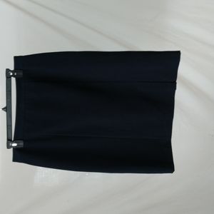 East 5th Navy blue straight skirt size12